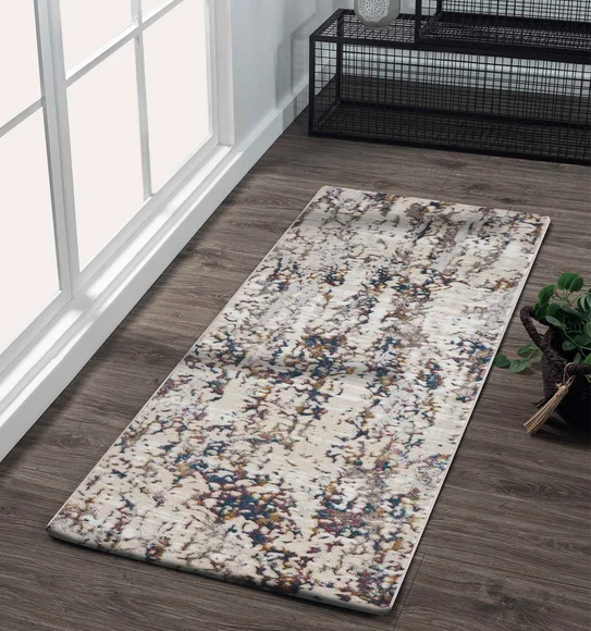 Viana Abstract Runner Cream