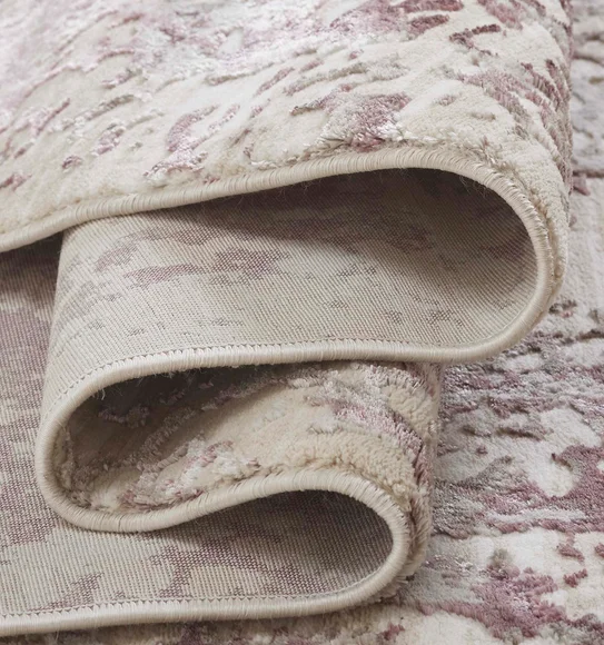 Viana Abstract Runner Cream and Lilac