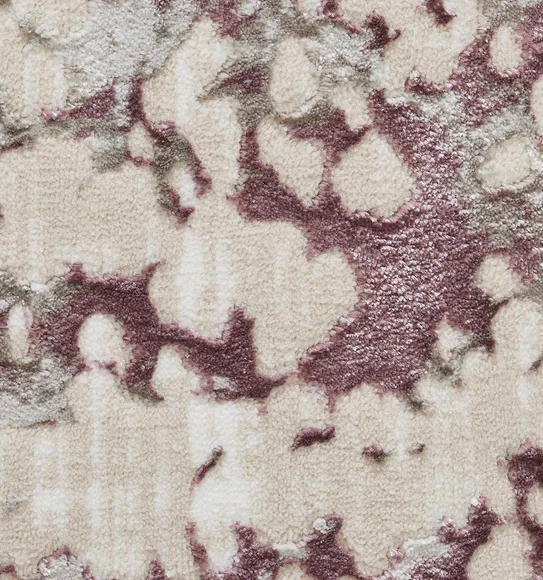 Viana Abstract Runner Cream and Lilac