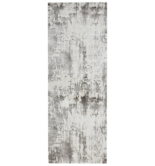 Viana Abstract Runner Cream and White