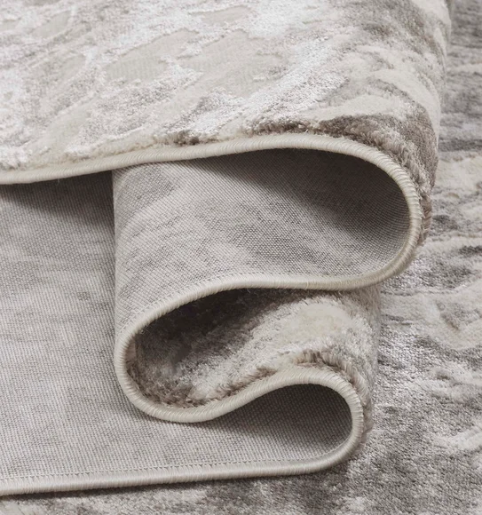 Viana Abstract Runner Cream and White