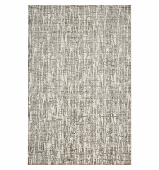 Viana Abstract Carpet White and Brown