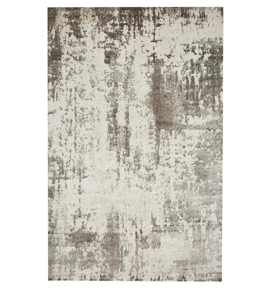 Viana Abstract Carpet Cream and White