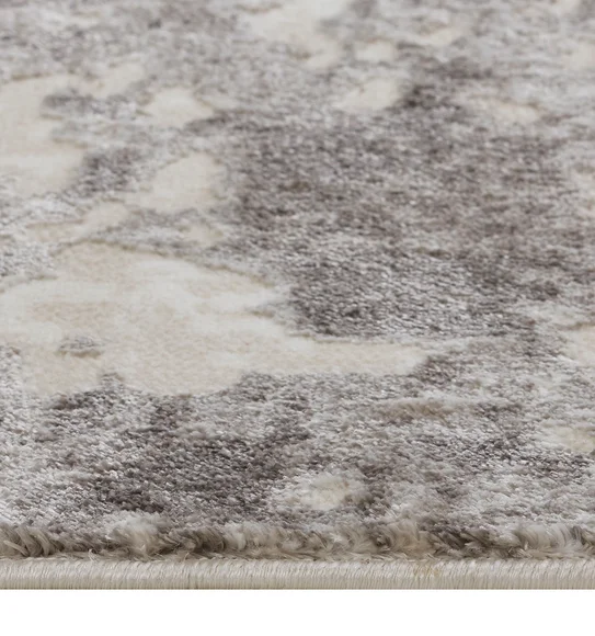 Viana Abstract Carpet Cream and White