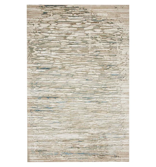 Viana Abstract Carpet Beige and Cream