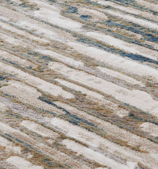 Viana Abstract Carpet Beige and Cream