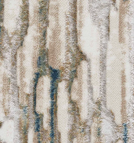 Viana Abstract Carpet Beige and Cream