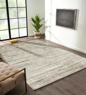 Viana Abstract Carpet Beige and Cream