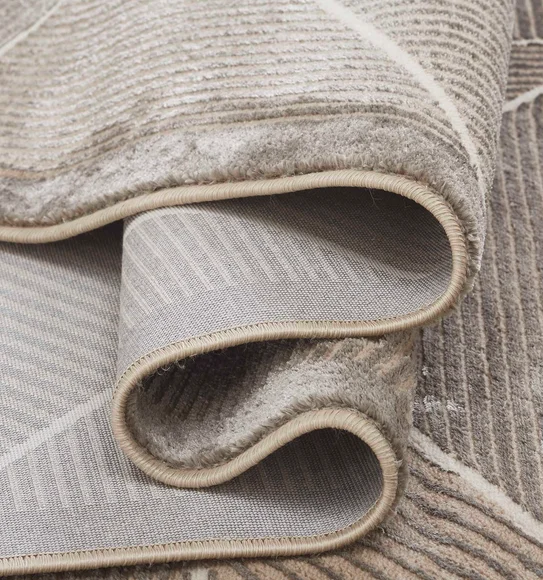 Viana Geometric Carpet Beige