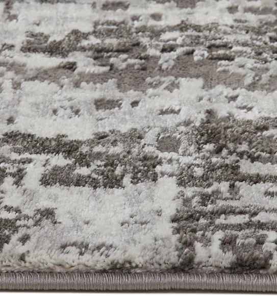 Craft Abstract Runner D.Grey and Cream