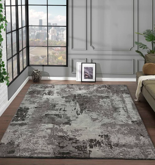 Craft Abstract Carpet L.Grey and D.Grey