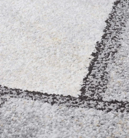 Arizona Geometric Runner Grey and Charcoal