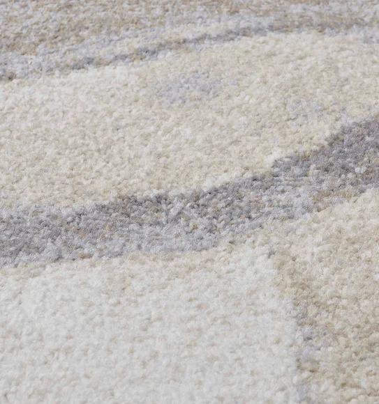 Arizona Abstract Runner Grey and Beige