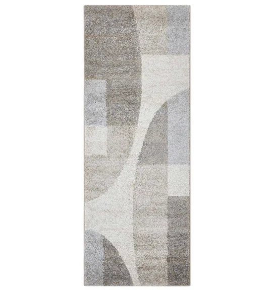 Arizona Geometric Runner Brown and Cream