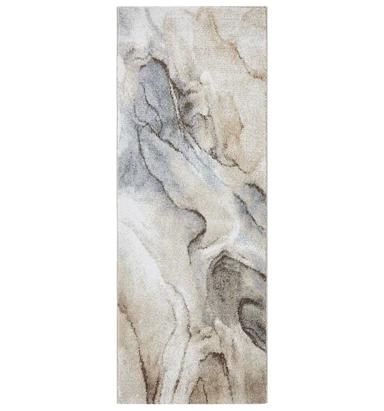 Arizona Abstract Runner Brown and Grey