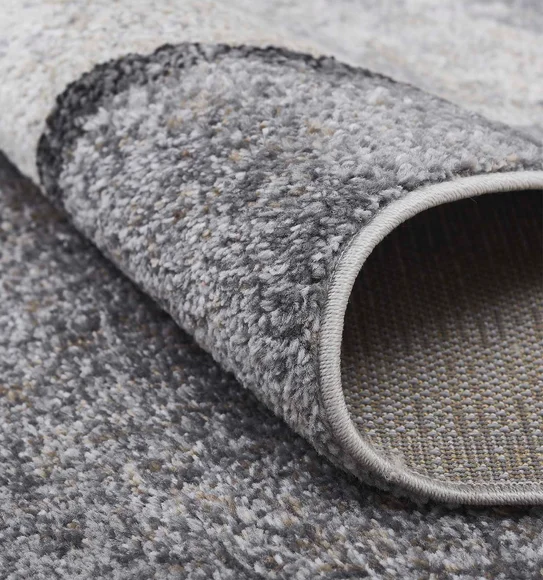 Arizona Geometric Carpet Grey and Charcoal