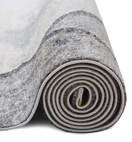 Arizona Geometric Carpet Grey and Charcoal