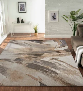 Arizona Abstract Carpet L.Brown and D.Brown