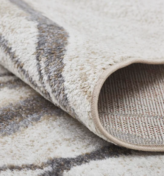 Arizona Abstract Carpet Grey and Beige