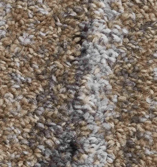Arizona Floral Carpet Brown and Grey