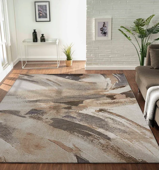 Arizona Abstract Carpet L.Brown and D.Brown