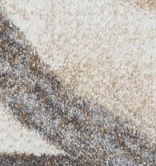 Arizona Abstract Carpet Grey and Beige