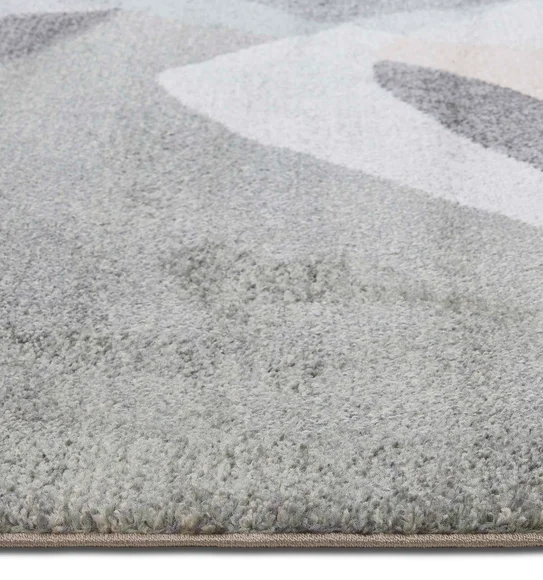 Arizona Abstract Carpet Charcoal and Beige