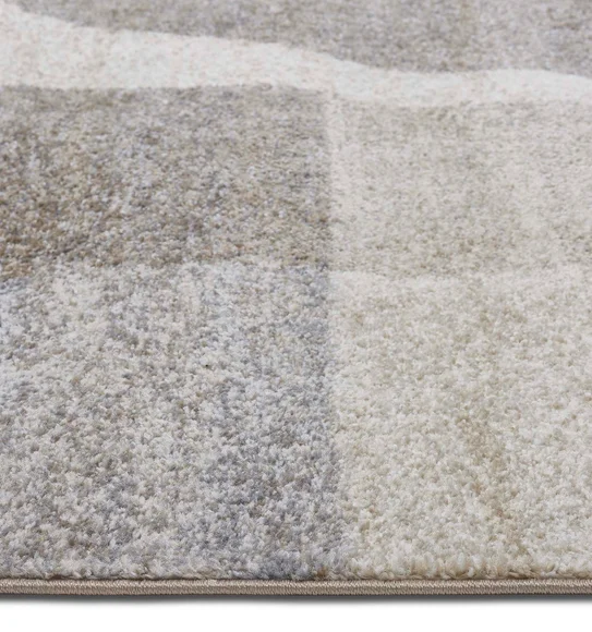 Arizona Geometric Carpet Brown and Cream
