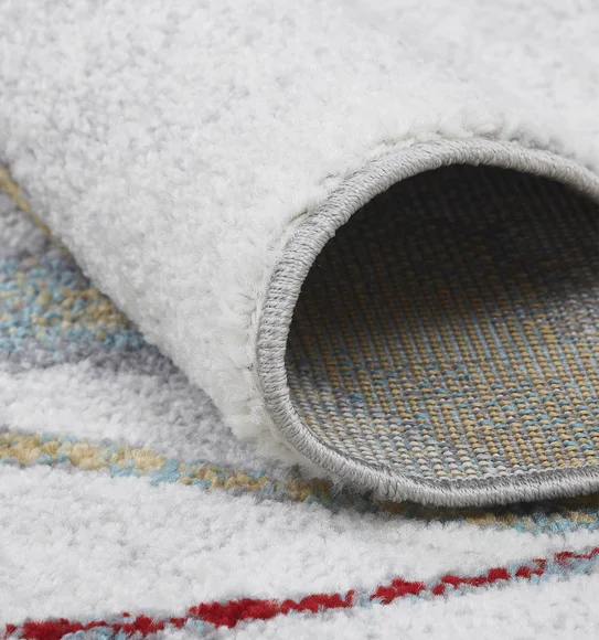 Arizona Abstract Carpet Grey and Teal
