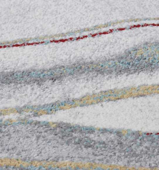 Arizona Abstract Carpet Grey and Teal