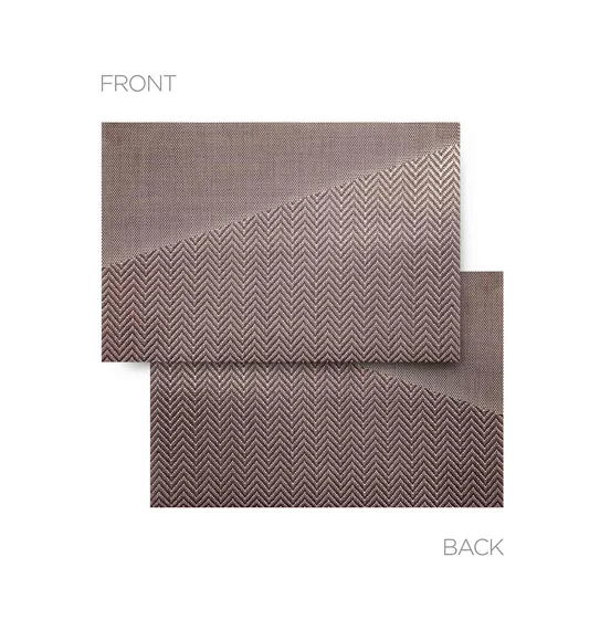 Avono Maze Mat Heat Resistant Table Mat Taupe and Brown