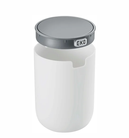 Eko 9206 Fandy Fingerprint Resistant Table Bin White