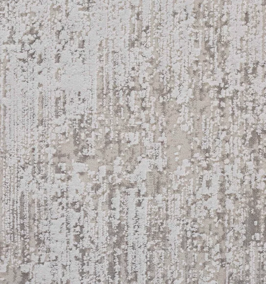 Sweden Abstract Runner Cream and Grey