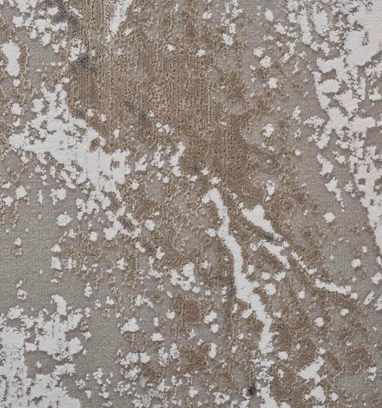Sweden Abstract Runner Cream and Brown