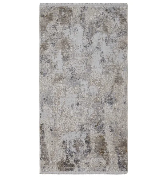 Sweden Abstract Runner Cream and L.Beige