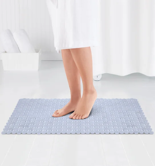 Mosaic PVC Anti slip Shower Mat Clear
