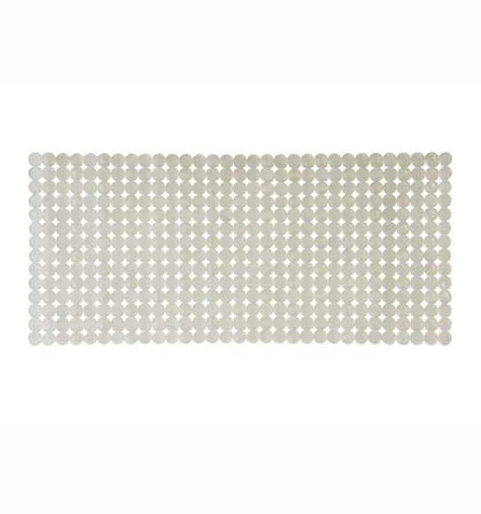 Mosaic PVC Anti slip Shower Mat Beige