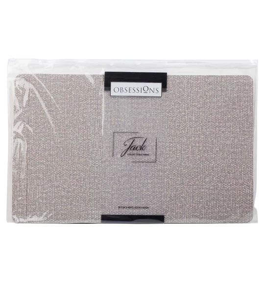 Jack Solid Table Mat Blue