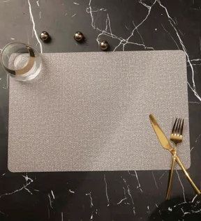 Jack Solid Table Mat Blue