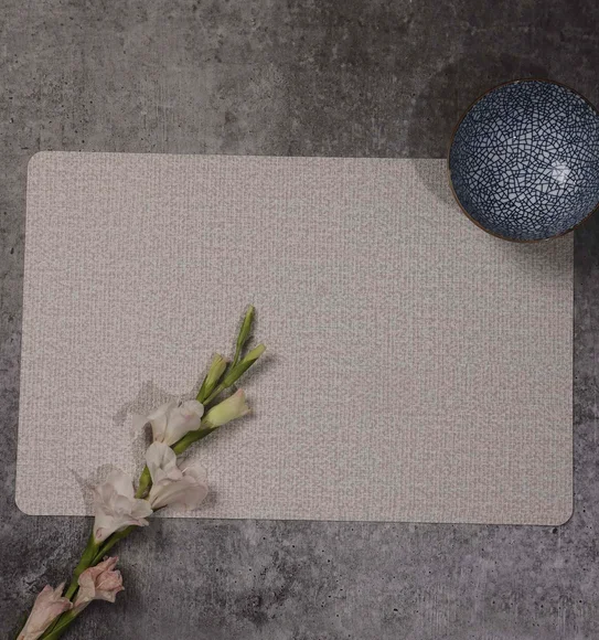 Jack Solid Table Mat Beige