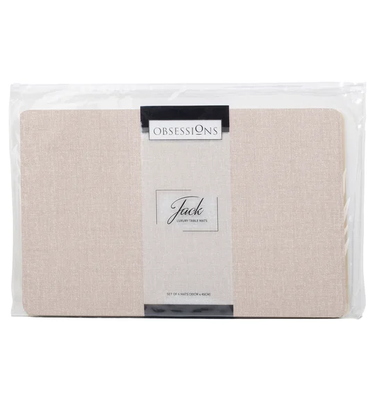 Jack Solid Table Mat L.Beige