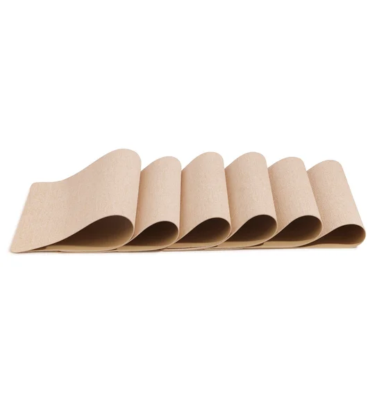 Jack Solid Table Mat Gold and Beige