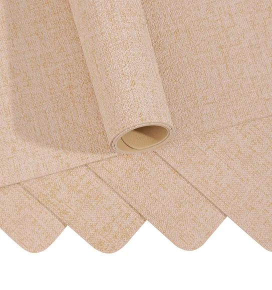 Jack Solid Table Mat Gold and Beige