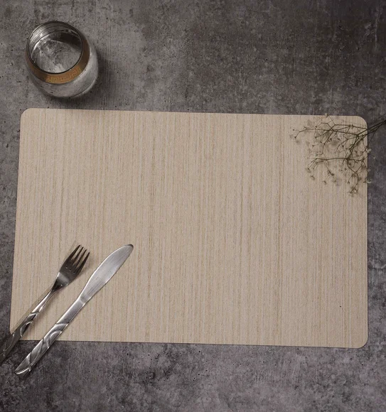 Jack Solid Table Mat Light Beige