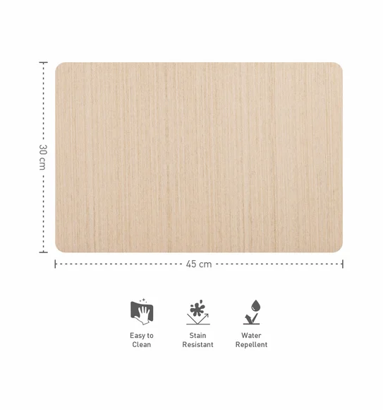 Jack Solid Table Mat Light Beige