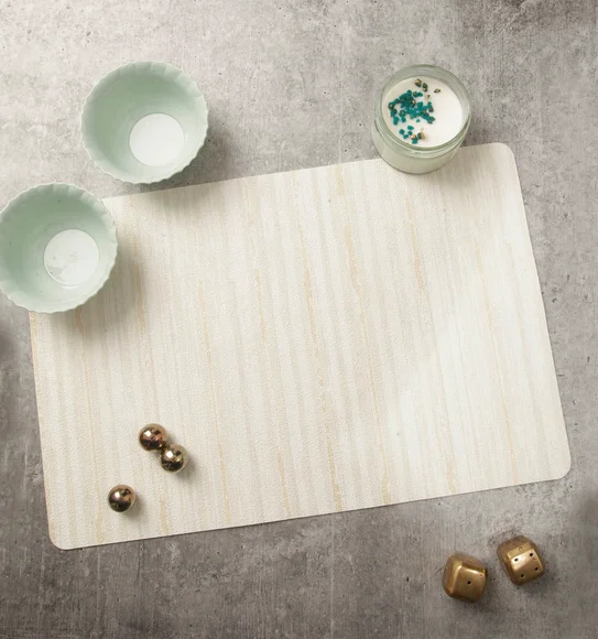 Jack Striped Table Mat Cream