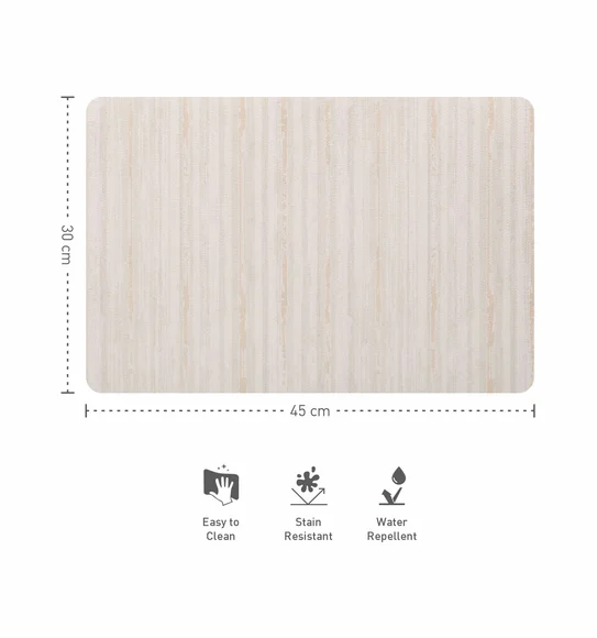Jack Striped Table Mat Cream