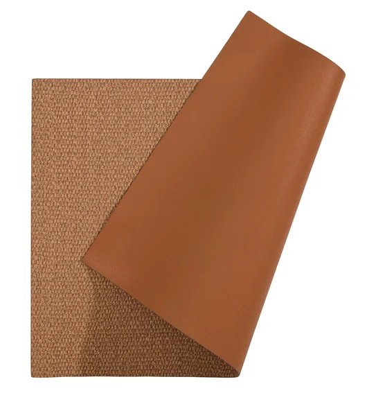 Canvas Solid Table Mat Brown
