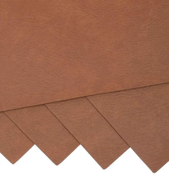 Canvas Solid Table Mat Rust