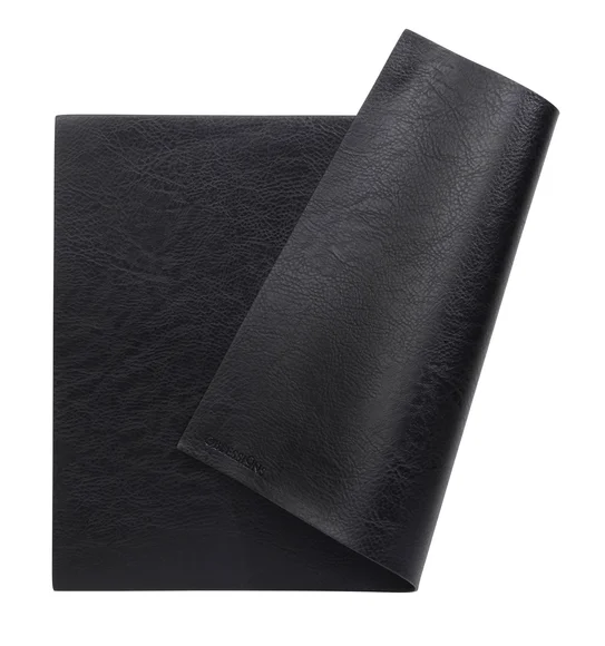 Canvas Solid Table Mat Charcoal